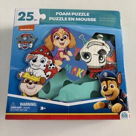Spin Master 778988567654 Nickelodeon Paw Patrol Foam Puzzle - 25 Pieces