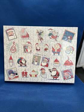 Springbok 015012507898 Hallmark Christmas Puzzle Vtg 90s Shoebox Ho Santa 500 Pc Sealed