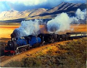 1jig01325 Springbok 091683013258 Train Trek Frans Lemmens 500 Pc Jigsaw Puzzle 18 Inch X 23.5 #1jig01325