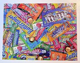 33-01541 Springbok 091683015412 500 Pc. Jigsaw Puzzle Sweet Tooth Complete