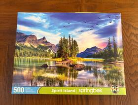 Springbok 091683016389 2023 500 Piece Spirit Island Jigsaw Puzzle - 18 Inch X 23.5 Complete