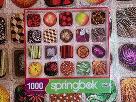 34-10753 Springbok 091683107537 Complete Inch Chocolate Artistry Candy Jigsaw Puzzle 1000 Pc #34-10753