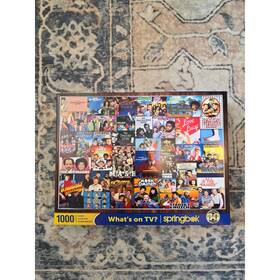 Springbok 091683110933 Whats On Tv 1000 Piece Jigsaw Puzzle