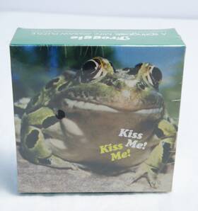 150pzl7097 Springbok Vintage Mini Puzzle Kiss Me Frog Froggie New Old Stock Sealed