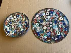 C930 Springbok Vintage 1967 Circular Puzzle Baccarat Millefiori Paperweight Missing 1