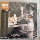 Springbok Jigsaw Puzzle Checkerboard Cat 1 000 Pieces By New Sealed 091683102440