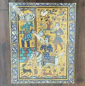Springbok Ms-1111 Vintage 1969 Puzzle The Story Of Bahram Gur 500 Pieces Complete