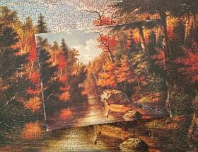 Springbok Pzl4075 Vintage Indians Of The Hudsons Bay Co 500 Pc Jigsaw Puzzle Complete