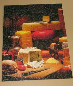 Pzl4107 Springbok Vintage 500 Piece Puzzle ... Say Cheese Of Mice And Men Assembled