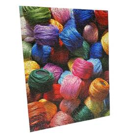 Pzl4167 Springbok Great Balls Oft Yarn 500 Pieces Puzzle Complete