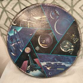 Pzl6001 Springbok 1968 Circular Puzzle 2001 A Space Odyssey 500 Pc Complete See Pics