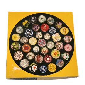 Pzl6533 Springbok The Paperweight Puzzle Circular 500 Pieces Complete