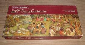 Pzl9807 Springbok The 12th Day Of Christmas 700 Piece Jigsaw Puzzle 13x40 Inch Complete