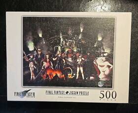 Square Enix 662248827346 New Final Fantasy Vii 500 Piece Jigsaw Puzzle