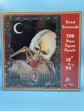Sunsout 796780375123 Grateful Dead Jigsaw Puzzle Serenade 500 Piece Gary Kroman 1997 Sealed Read