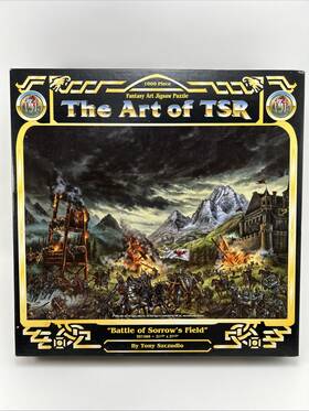 Sunsout 796780710658 The Art Of Tsr Vtg 1996 Battle Sorrow S Field D&d 1000 Pc Puzzle T071065