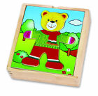 Superb Choice Wooden Boy Bear Dress-up Puzzle 887168991377