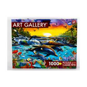 Sure-lox 686141883582 Sure-lox Jigsaw Puzzle Tropical Cove 1000 Pieces Vg /nm