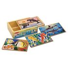 Ta3r81qyxl07-us Melissa Doug Sea Life Wooden Jigsaw Puzzles In Storage Box