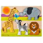 Ta4r1kl8zl47-us Melissa Doug Safari Wooden Chunky Jigsaw Puzzle