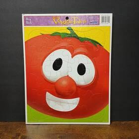 Talicor 023151071651 Vintage 1998 Veggie Tales Tray Puzzle - Big Bob / The Tomato Idea Prod