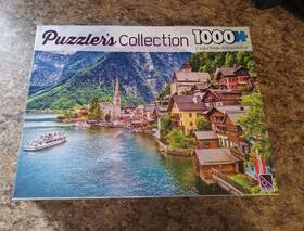 Tcg 686141015952 1000 Piece Austria Lake Hallstatt Town Puzzle Puzzlers Collection