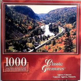 The Canadian Group 686141416100 Agawa Canyon Ontario Canada Classic Treasures 1000 Pc 19 Inch X 28.75 Puzzle