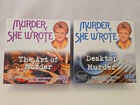 2-750 The Missing Piece Mystery Puzzles 072348973728 Murder She Wrote Desktop And Art Of