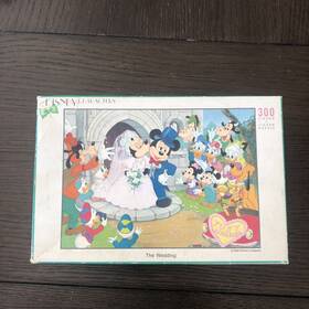 The Walt Disney Company 905823969014 Vintage Mickey And Minnie 315 Pc Jigsaw Puzzle 1990s Japan Wedding