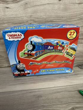 Thomas And Friends 761707082095 Rare Htf Abc Floor Puzzle 27 Pieces 6 Long Fast Free Shipping