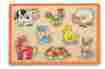 To-50017-1 Superb Choice 8 Pcs Wooden Flat Puzzle-farm Animals 887168988100