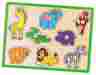 To-50019-1 Superb Choice 8 Pcs Wooden Flat Puzzle-wild Animals 887168991353