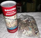 Tourmap New Seattle Puzzle 300 Pc Jigsaw Washington State Vtg 1996 Tourist Map 642990370130