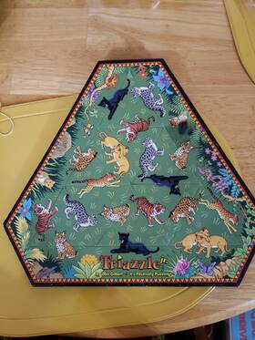 Triazzle 051168073030 Puzzle By Dan Gilbert Made In Usa 1995 Animals