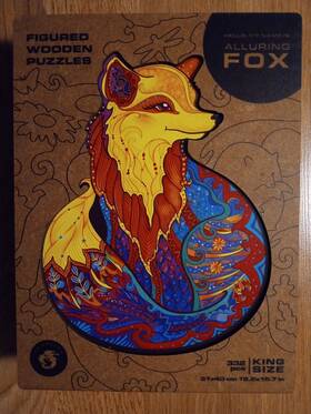 Unidragon 620755023503 Alluring Fox By Wooden Puzzle
