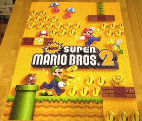 Usaopoly 700304046024 Super Mario Bros 2 Collectors Puzzle - 550 Pieces 18 X 24