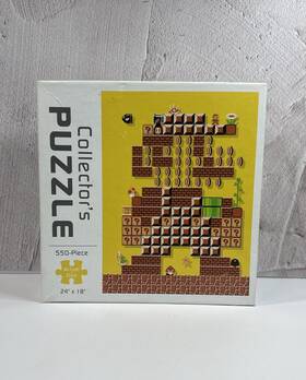 Usaopoly 700304047991 Super Mario Maker 550 Piece Puzzle 18 X 24 Complete In Box Nintendo