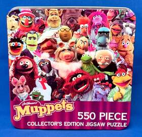 Usaopoly 700304050106 Muppets Jigsaw Puzzle In Tin Box - 550 Piece Collectors Edition 100%