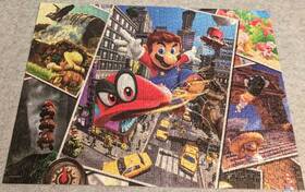 Usaopoly 700304150516 Super Mario Odyssey Snapshots Premium Puzzle - 1000 Pieces 19 X 27