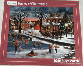 Vermont Christmas Company 871241009165 Heart Of 1000 Piece Jigsaw Puzzle By Hargrove Co