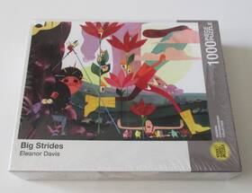 Very Good Puzzle 851466008082 Inch Big Strides By Eleanor Davis 1000-piece Unopened