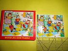 Victory 4.5x4 Series Children Wood Puzzle " Jig- Mini Kittens Kitchen Popular