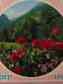 1000p Vintage Jigsaw Puzzle 1967 Milton Geraniums Bradley 3 Kent Red