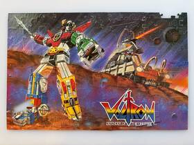 Warren 038457010204 Vintage Voltron Defender Of The Universe 3-d Jigsaw Stand Up Puzzle 1984