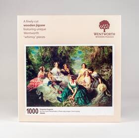 Wentworth 050265229900 Premium Quality Laser-cut Wooden Puzzle 1 000 Piece Inch Empress Eugenie