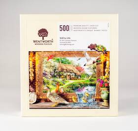 Wentworth 050265286422 Premium Quality Laser-cut Wooden Puzzle 500 Piece Inch Still To Life