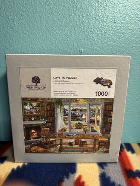 951602 Wentworth 050265369422 Premium Quality Laser-cut Wooden Puzzle 1000 Inch Love To