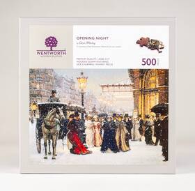 Wentworth 050265387778 Premium Quality Laser-cut Wooden Puzzle 500 Piece Inch Opening Night