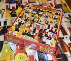 White Mountain 2014 Puzzles Wine Bottles 1000 Piece Gorgeous Verified Complete 724819256624
