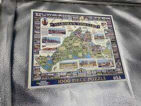 White Mountain 724819251414 Puzzle Marthas Vineyard Massachusetts 1000 Pieces - 2009